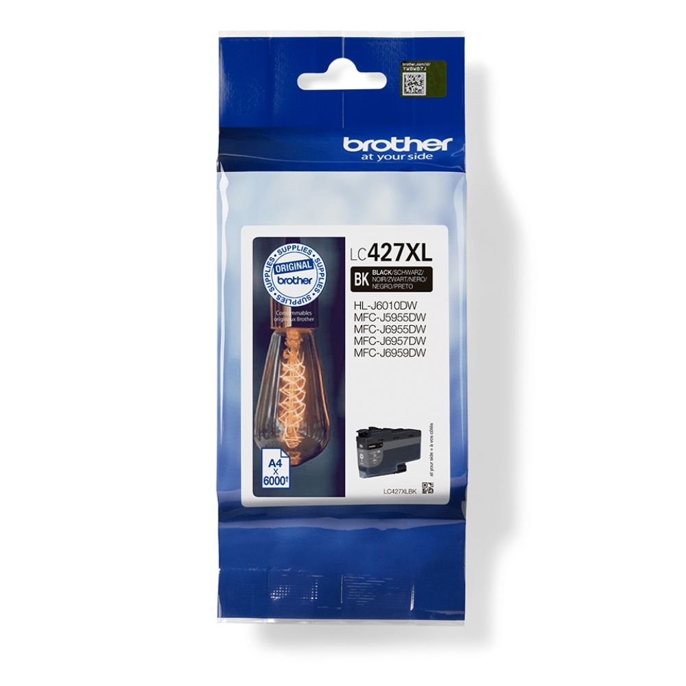 Tinteiro Original Brother LC427XLBK Alta Capacidade Preto - Image 3