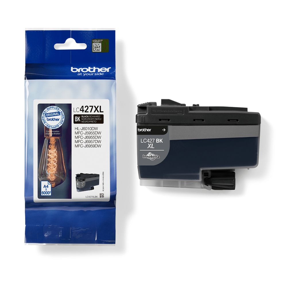 Tinteiro Original Brother LC427XLBK Alta Capacidade Preto - Image 2