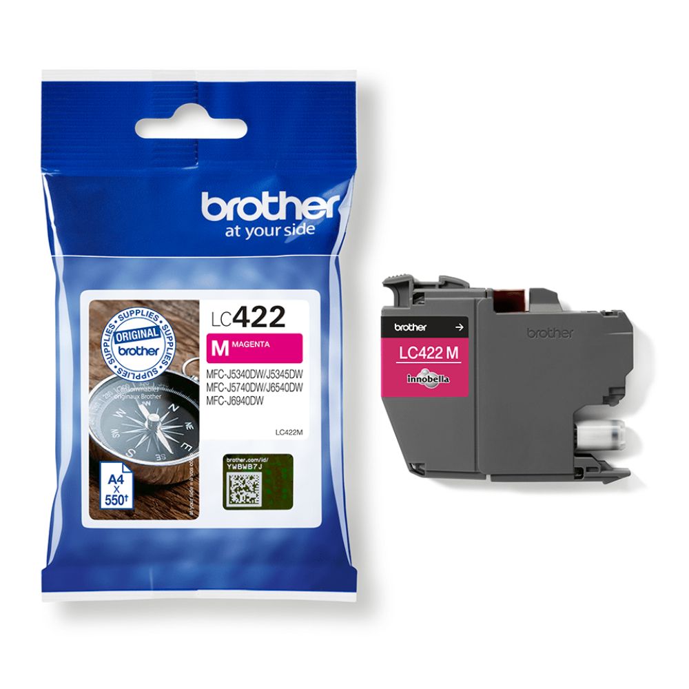 Tinteiro Original Brother LC422M Magenta - Image 3