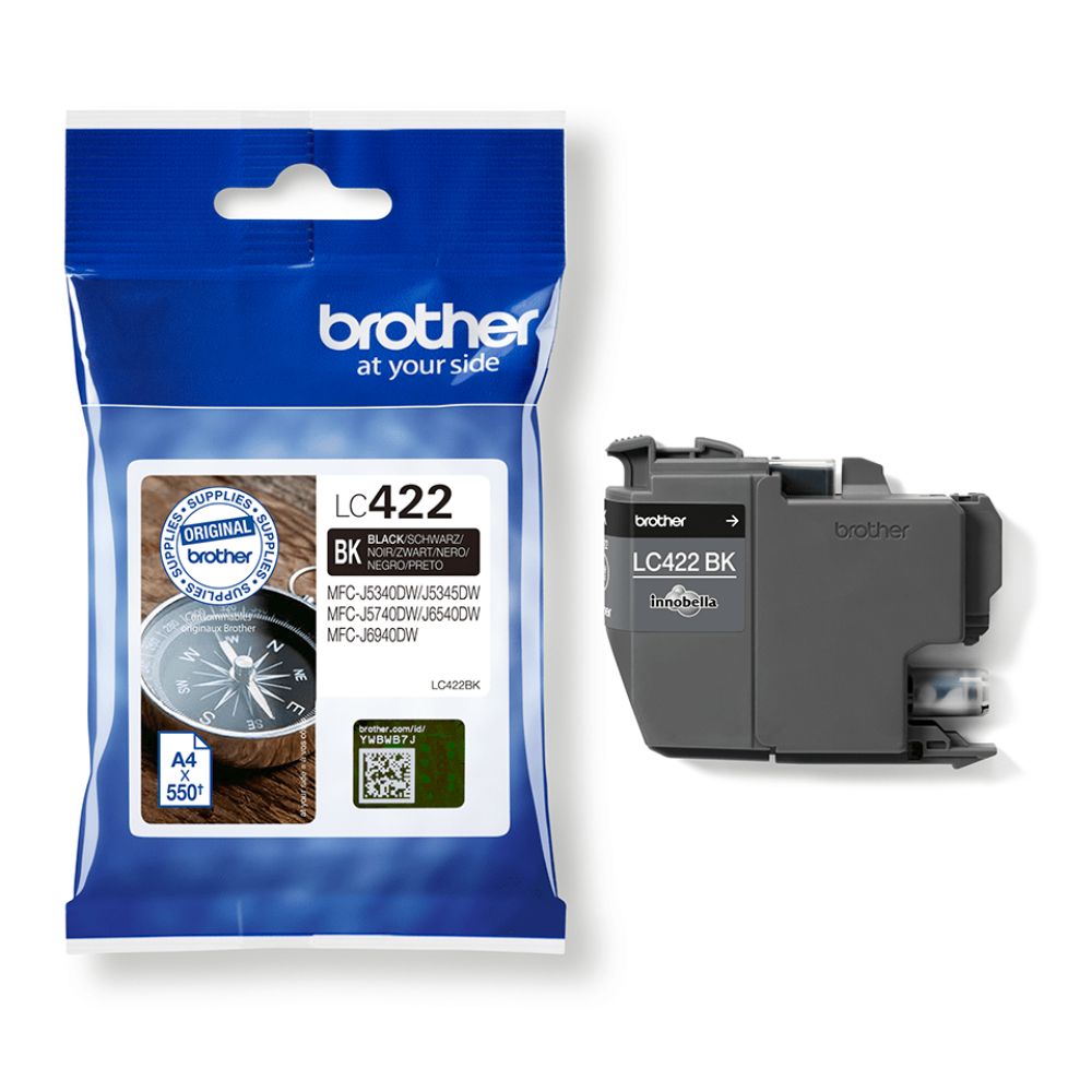 Tinteiro Original Brother LC422BK Preto - Image 2