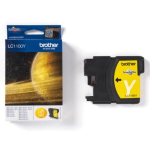 Tinteiro Original Brother LC-1100Y Amarelo