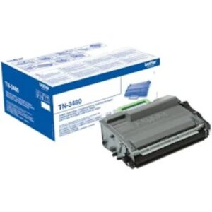 Toner Original Brother TN-3480 Alta Capacidade Preto