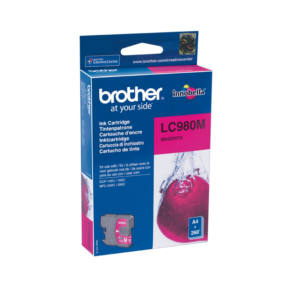 Tinteiro Original Brother LC-980M Magenta - Image 3