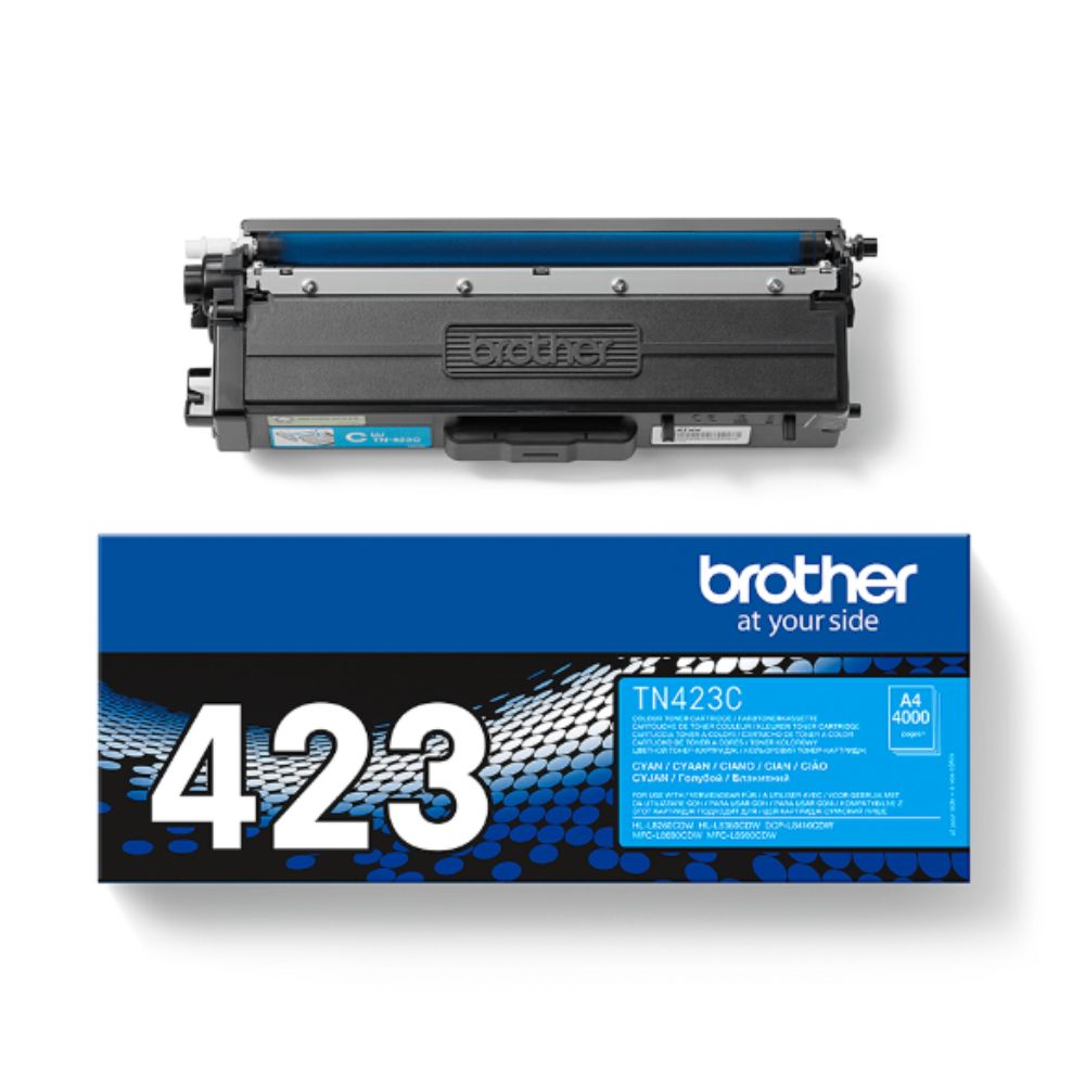 Toner Original Brother TN-423C Alta Capacidade Ciano