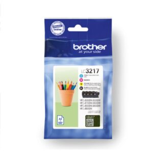 Tinteiro Original Multipack Brother LC3217VAL  Azul Amarelo Magenta Preto
