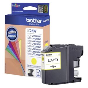 Tinteiro Original Brother LC-223YBP Amarelo