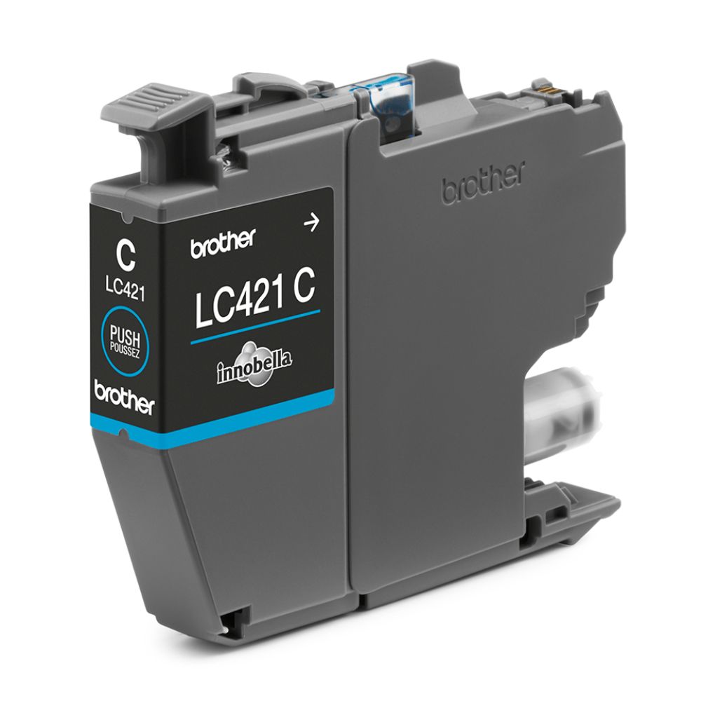 Tinteiro Original Brother LC421C Ciano - Image 2