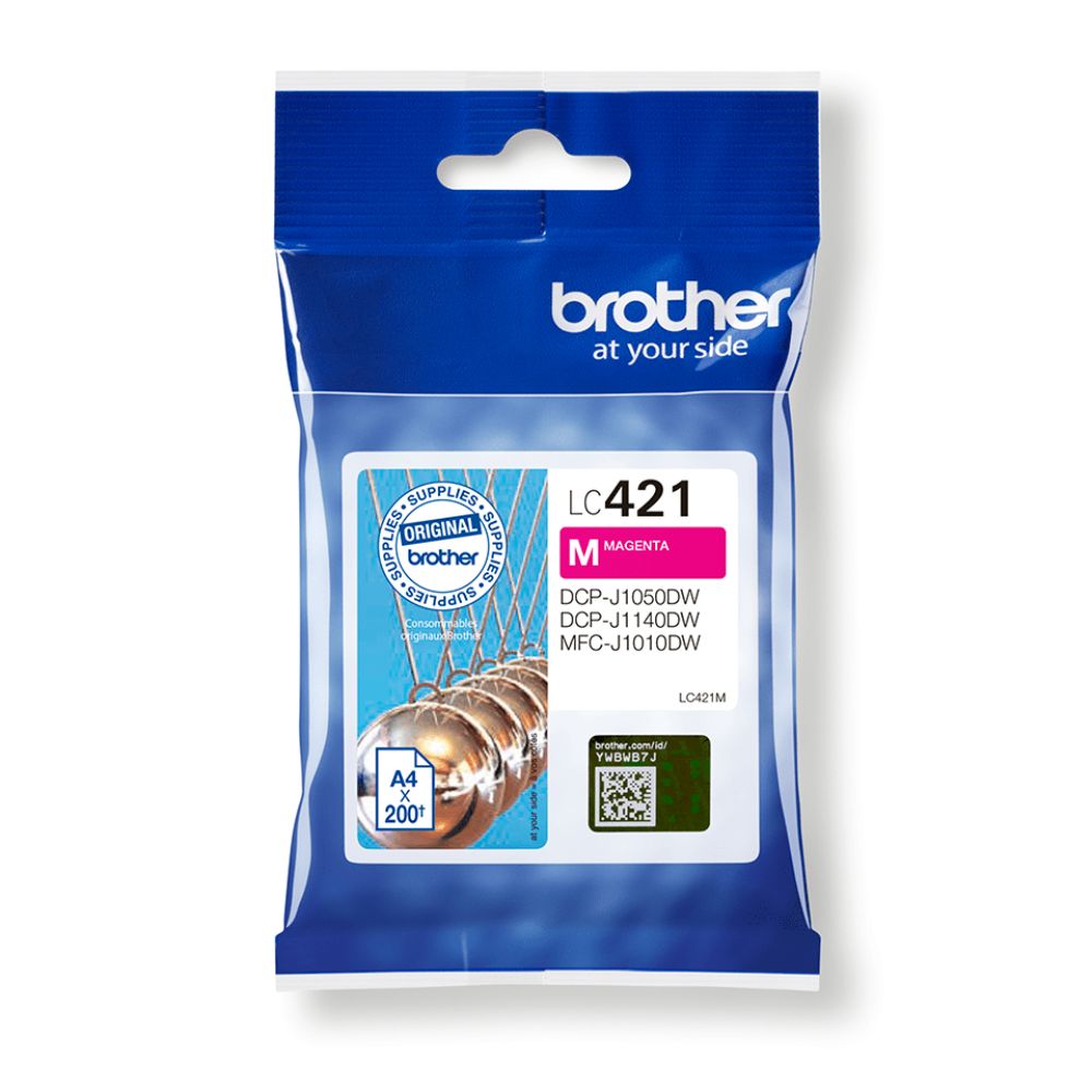 Tinteiro Original Brother LC421M Magenta - Image 2