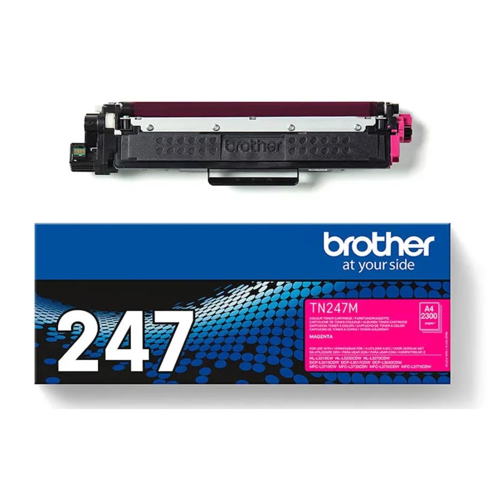 Toner Original Brother TN-247M Alta Capacidade Magenta - Image 2