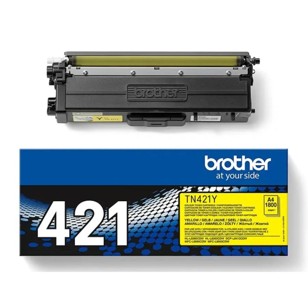 Toner Original Brother TN-421Y Amarelo