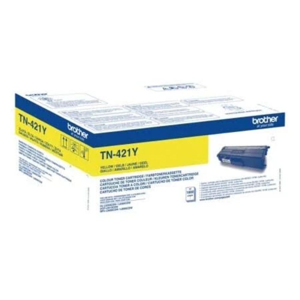 Toner Original Brother TN-421Y Amarelo - Image 2