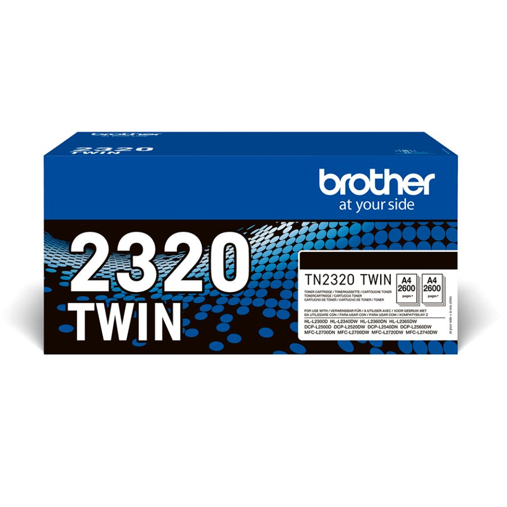 Toner Original Multipack Brother TN2320TWIN Pack 2x Pretos - Image 2