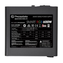 Fonte de Alimentação Thermaltake Smart RGB 600W 80 Plus