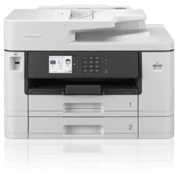 Impressora Multifunções Jato de Tinta A3 Brother MFC-J5740DW WiFi Fax Duplex Branca
