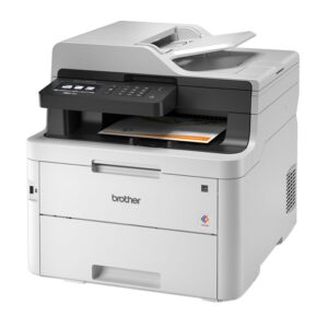 Impressora Multifunções Laser Color Brother MFC-L3770CDW WiFi Fax Duplex Branca
