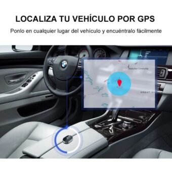 Localizador GPS Leotec Smart Tracker com Botão SOS Preto