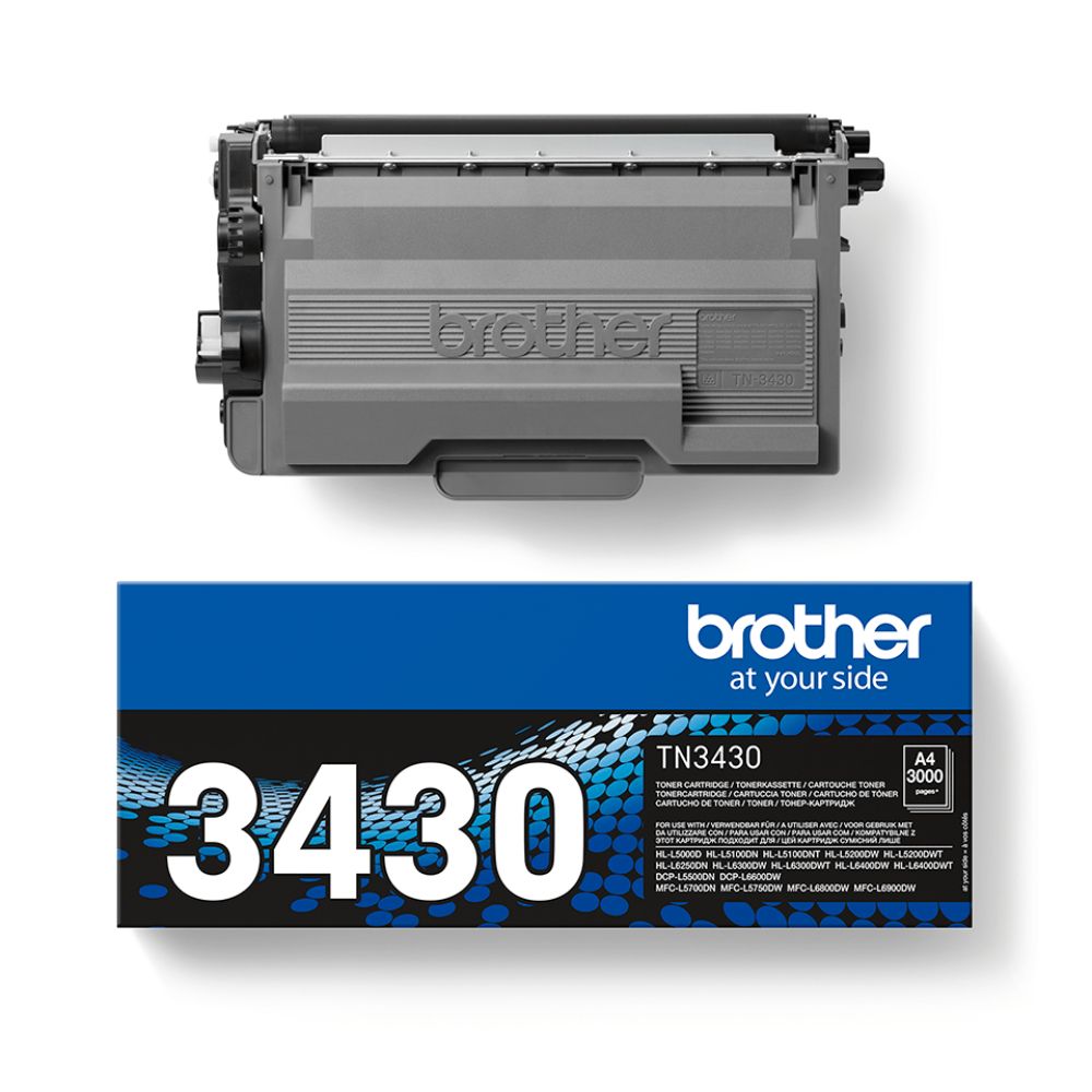 Toner Original Brother TN-3430 Preto