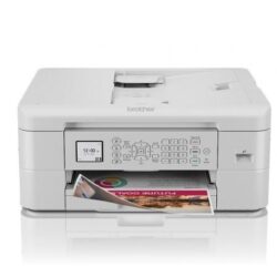 Impressora Multifunções Jacto de Tinta Brother MFCJ1010DW WiFi Fax Duplex Branca