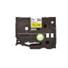 Fita Original Brother TZe661  Laminada Texto Preto em Fundo Amarelo  36mm x 8 metros