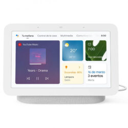 Assistente Inteligente Google NEST HUB (2ª Geração) com Ecrã 7 Touch Branco
