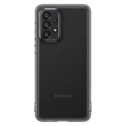 Capa Smartphone Samsung Galaxy A33 5G Transparente soft Preta
