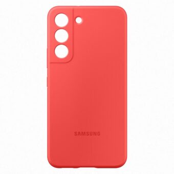 Capa Smartphone Samsung Galaxy S22 Silicone Coral