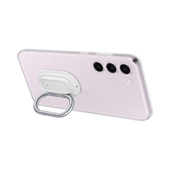 Capa Smartphone Samsung Galaxy S23+ Transparente c Anel
