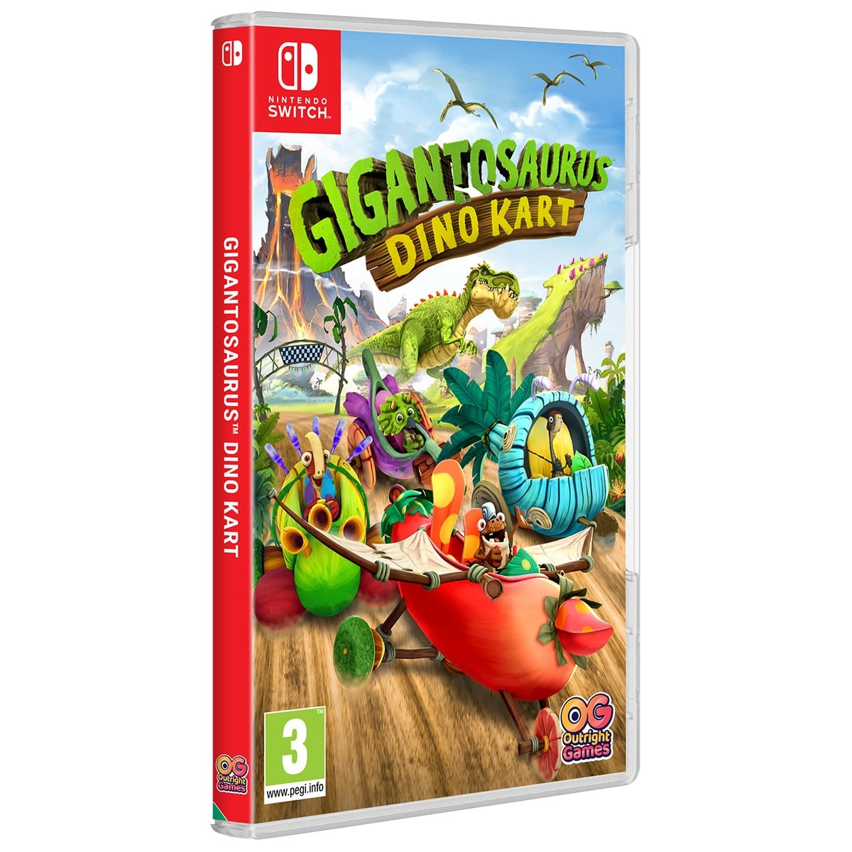 Jogo para Consola Nintendo Switch Gigantosaurus: Dino Kart - Limifield