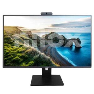 Monitor Nilox 27 Regulável Com Webcam Multimédia Preto