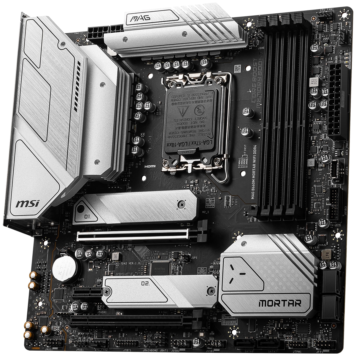 Motherboard MSI Mortar Mag B660M mATX Wifi DDR4 LGA1700