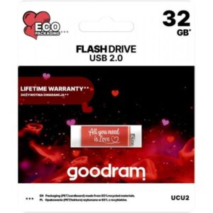 Pen Drive Goodram 32Gb UCU2 Red Usb 2.0 Valentine Day