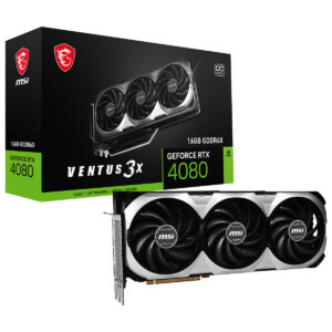 Placa Gráfica MSI RTX 4080 Ventus 3X OC 16GB GDDR6X