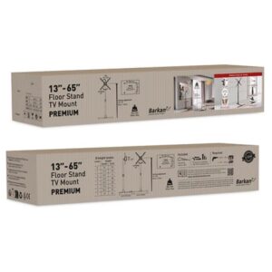 Suporte de Pé Barkan Inclinável 13 a 65 FS310T Máximo 36Kg