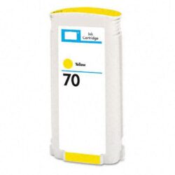 Tinteiro Compativel HP 70 Amarelo Substitui C9454A 130mL