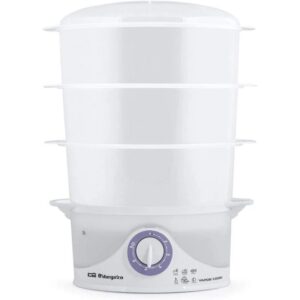Máquina de cozer a vapor Orbegozo CO 4015 800W Capacidade 9L