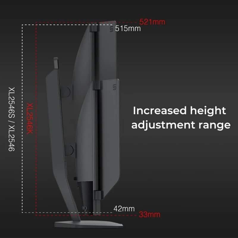 Monitor Benq Zowie 24.5 XL2546K Full HD Preto