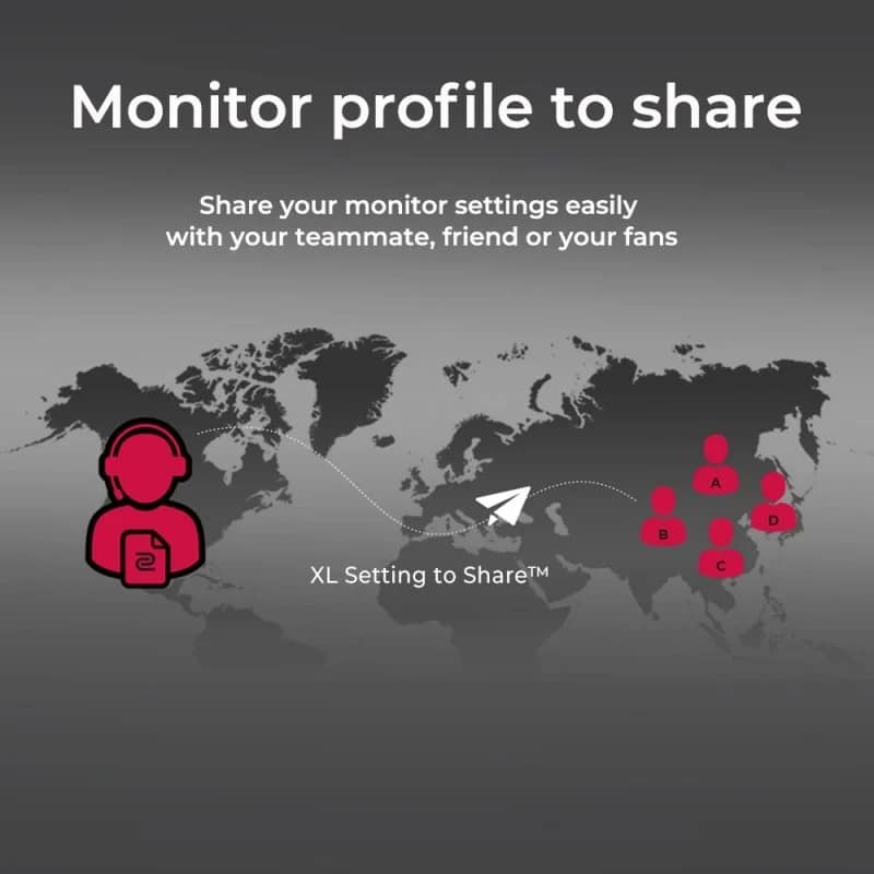 Monitor Benq Zowie 24.5 XL2546K Full HD Preto