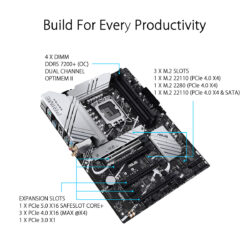 Motherboard Asus Prime Z790-P ATX Wifi DDR5 Lga 1700