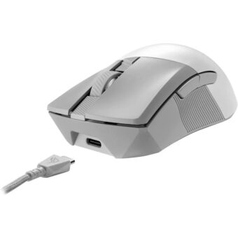 Rato Gaming Óptico Wireless Asus Rog Gladius III AimPoint Branco