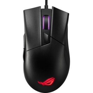 Rato Óptico Gaming Asus Rog Gladius II Core Rgb Preto