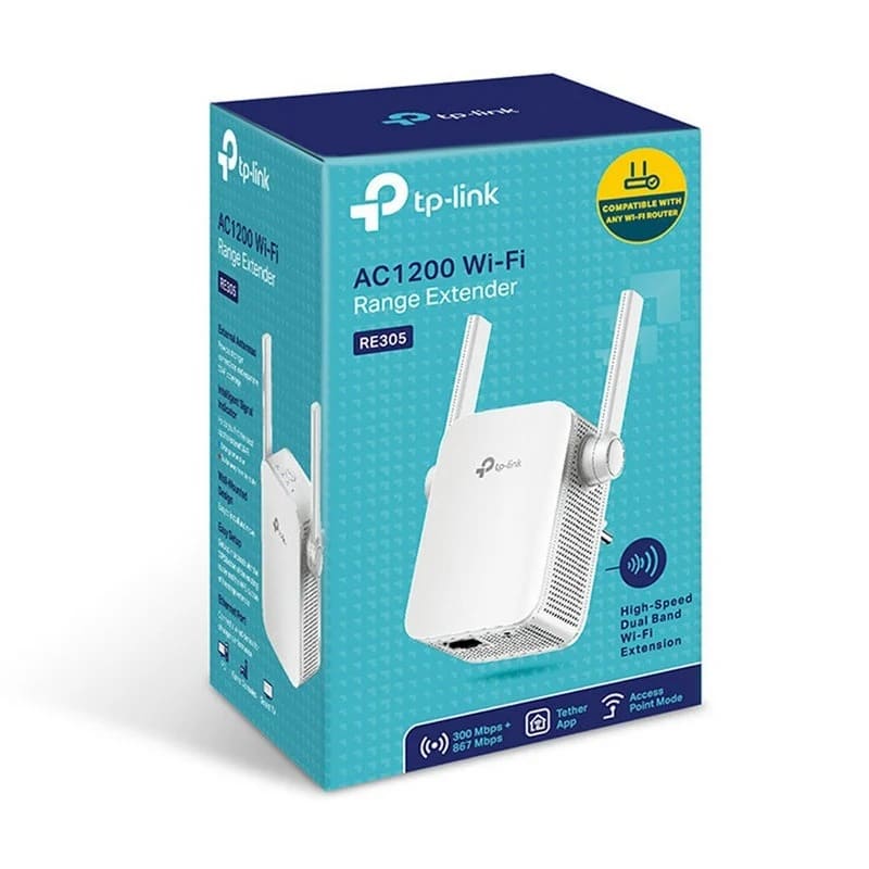Repetidor Extensor Wifi TP Link RE305 1200Mbps 2 Antenas Limifield