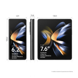 Smartphone Samsung Galaxy Z Fold 4 5G 256Gb Preto