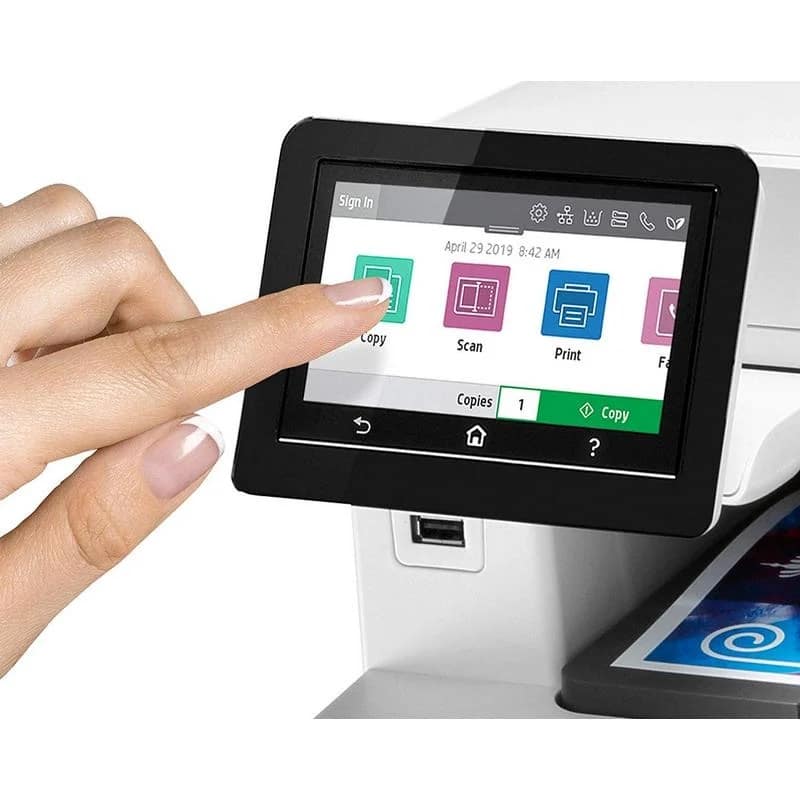 Impressora Multifunções Laser Color HP Laserjet Pro M479FDN Fax Duplex Branca