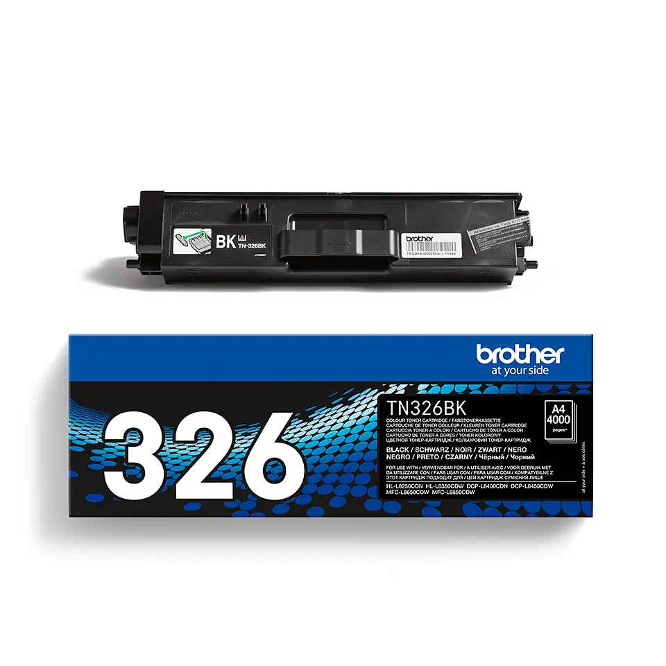Brother TN-326BK schwarz Original Toner 4000 Seiten - Böttcher AG