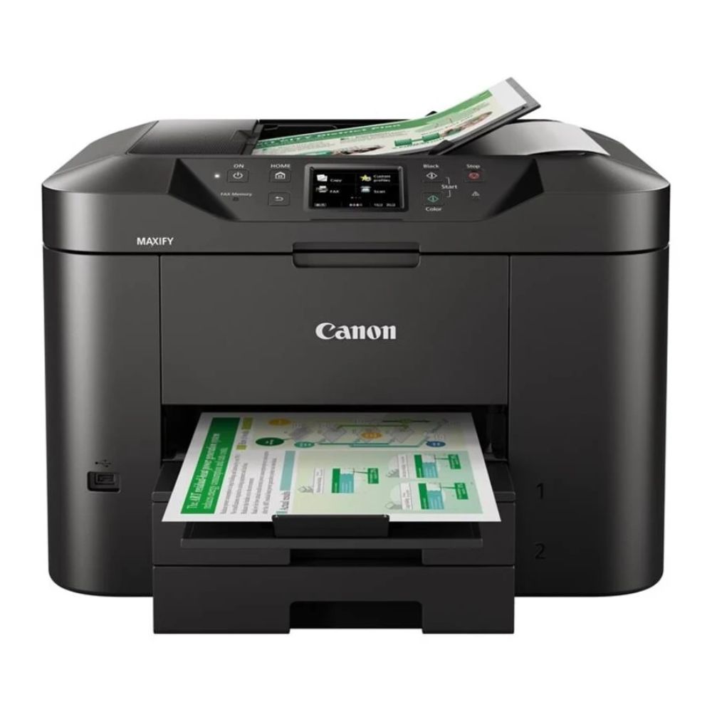 Impressora Multifunções Canon Maxify MB2750 WiFi Fax Duplex Preta - Image 2