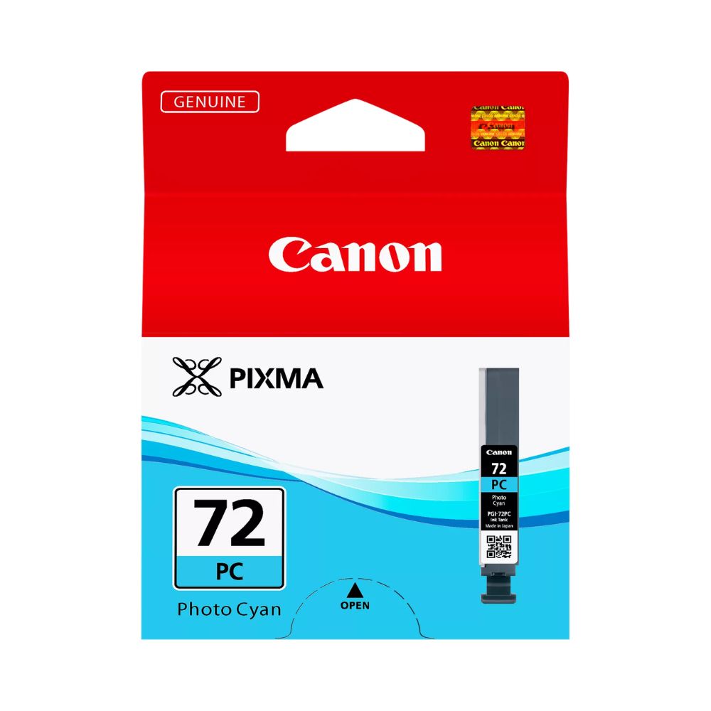 Tinteiro Original Canon PGI72 Azul Photo - Image 3