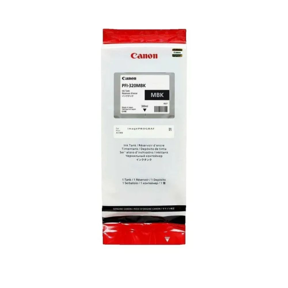 Tinteiro Original Canon PFI320 Preto Mate - Image 2