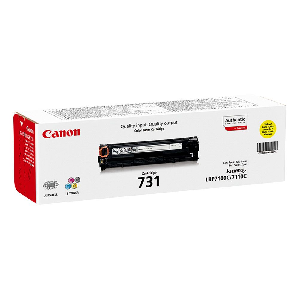 Toner Original Canon 731 Amarelo - Image 2