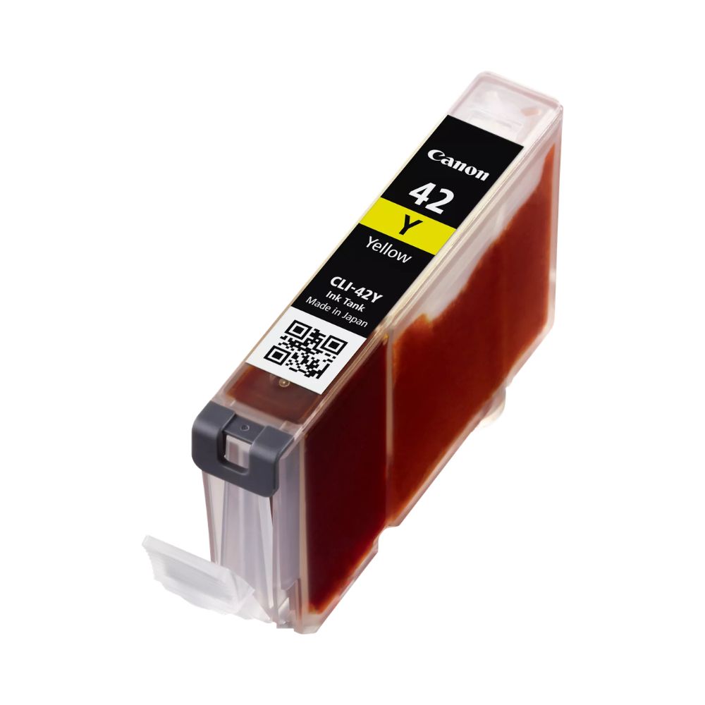 Tinteiro Original Canon CLI42 Amarelo - Image 2