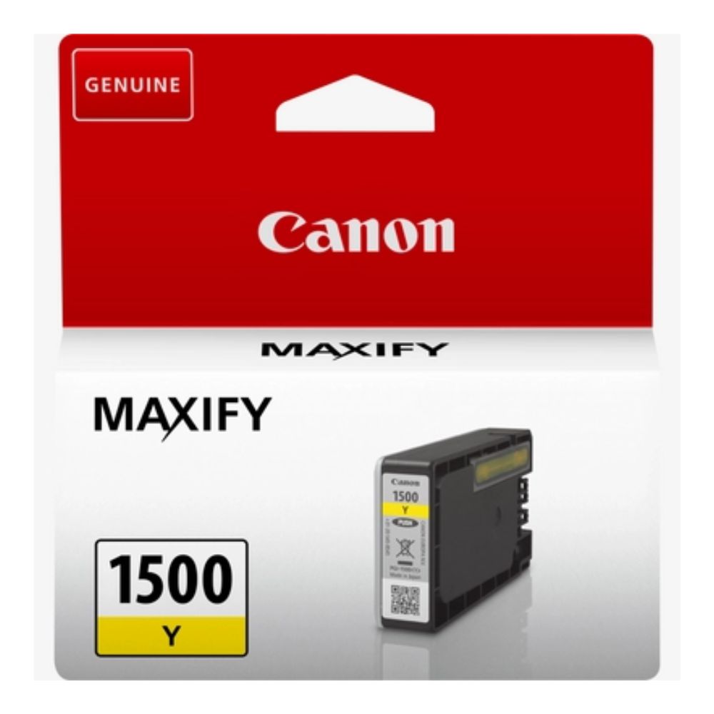 Tinteiro Original Canon PGI1500XL Amarelo - Image 2